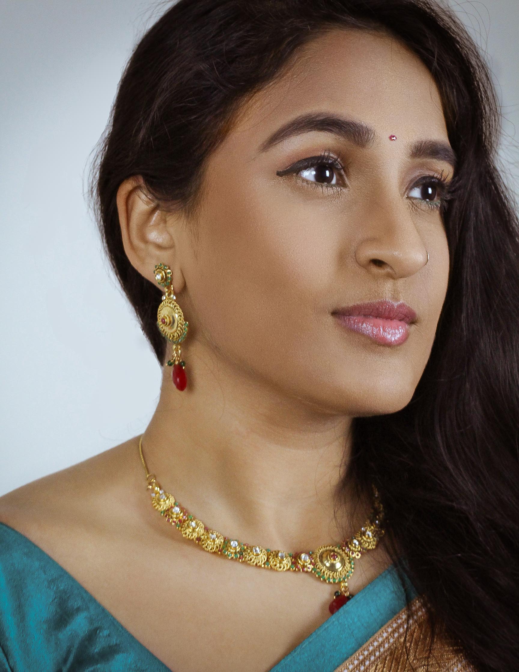 Indian Bridal. Portrait.
