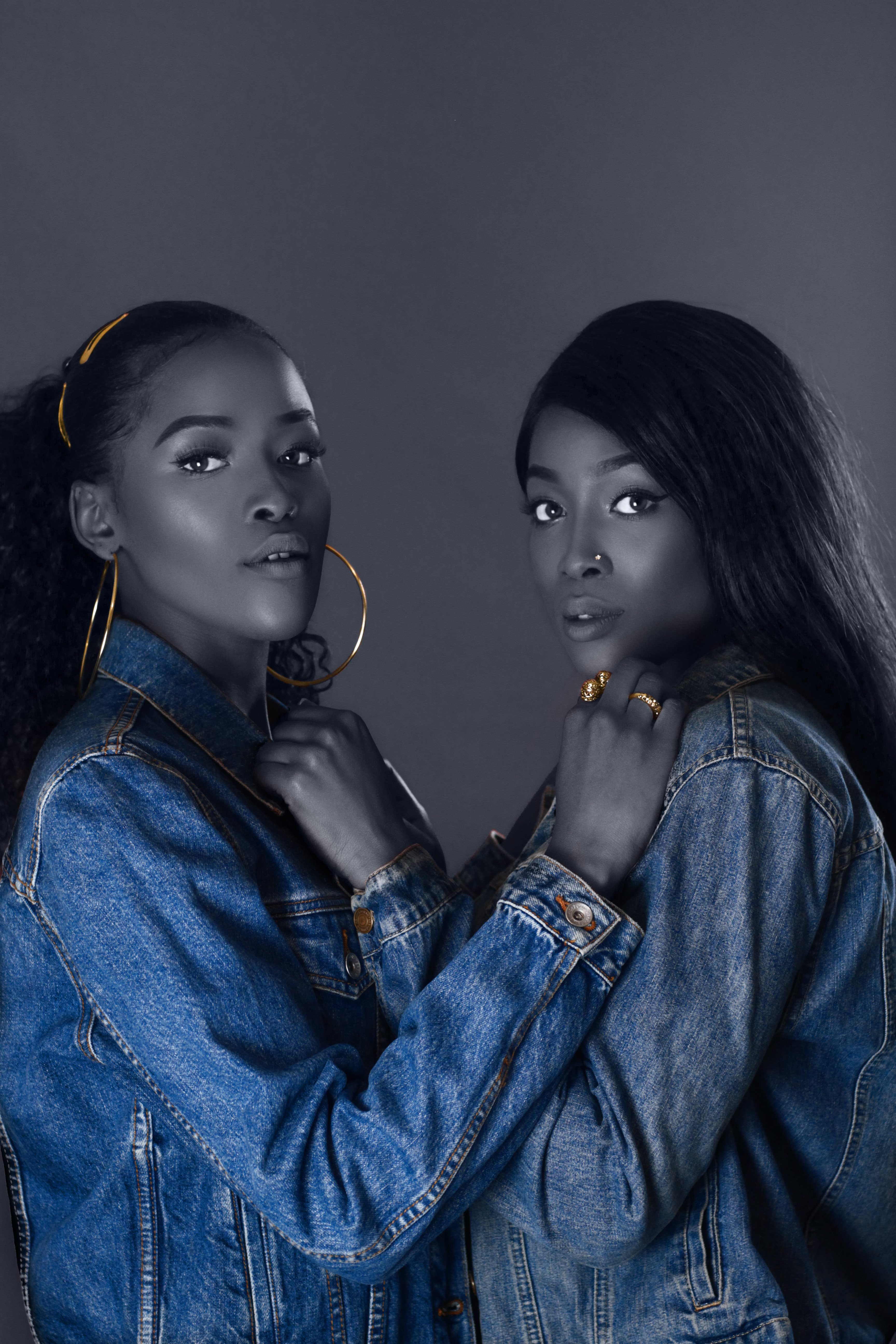 Denim and Gold.